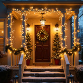 Salcar 2m/5m/10m/15m/20m LED Cluster Lichterkette, 200/500/1000/1500/2000 LEDs